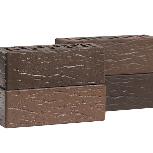 Кирпич лицевой 0.96НФ Руст №70